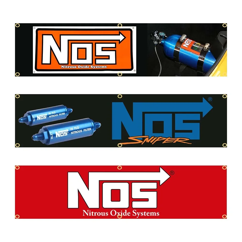 60X240cm NOS  Banner Flag Polyester Printed Garage or Outdoor Decoration Tapestry