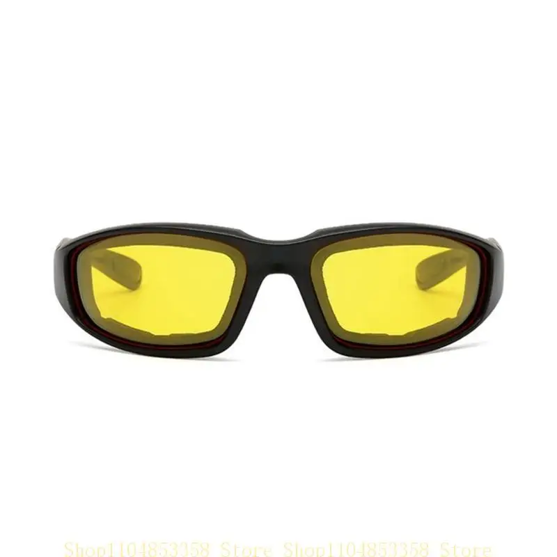 

652F Cycling Glasses Man Women Mountain Bike Sunglasses Clear Bicycles Ridings Eyewear with Foam Padding UV Protections