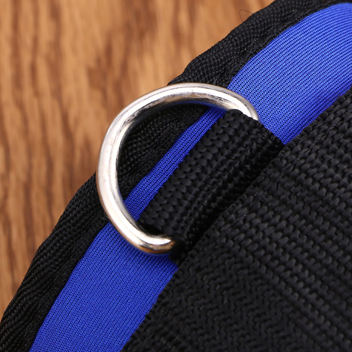 

2pcs Padded Ankle Cuffs Blue For Gym Workout Cable Machine Leg Extension Hip Abductor Exercise Strap Adjustable Fitness