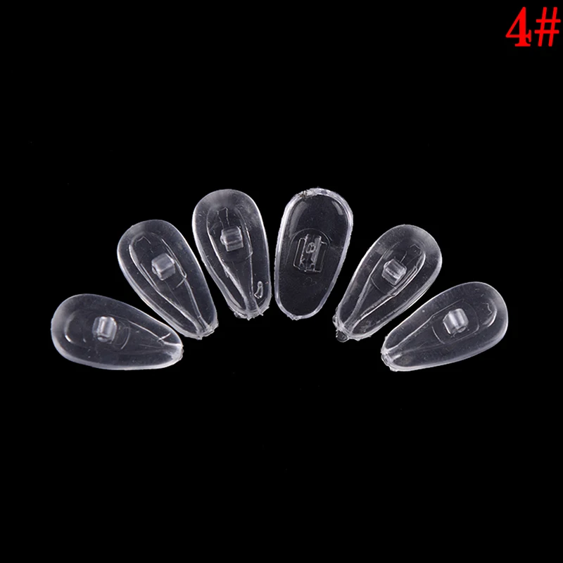 5Pair Air Chamber Silicone Nose Pads For Eyeglasses Eyewear Glasses AccessoriesM