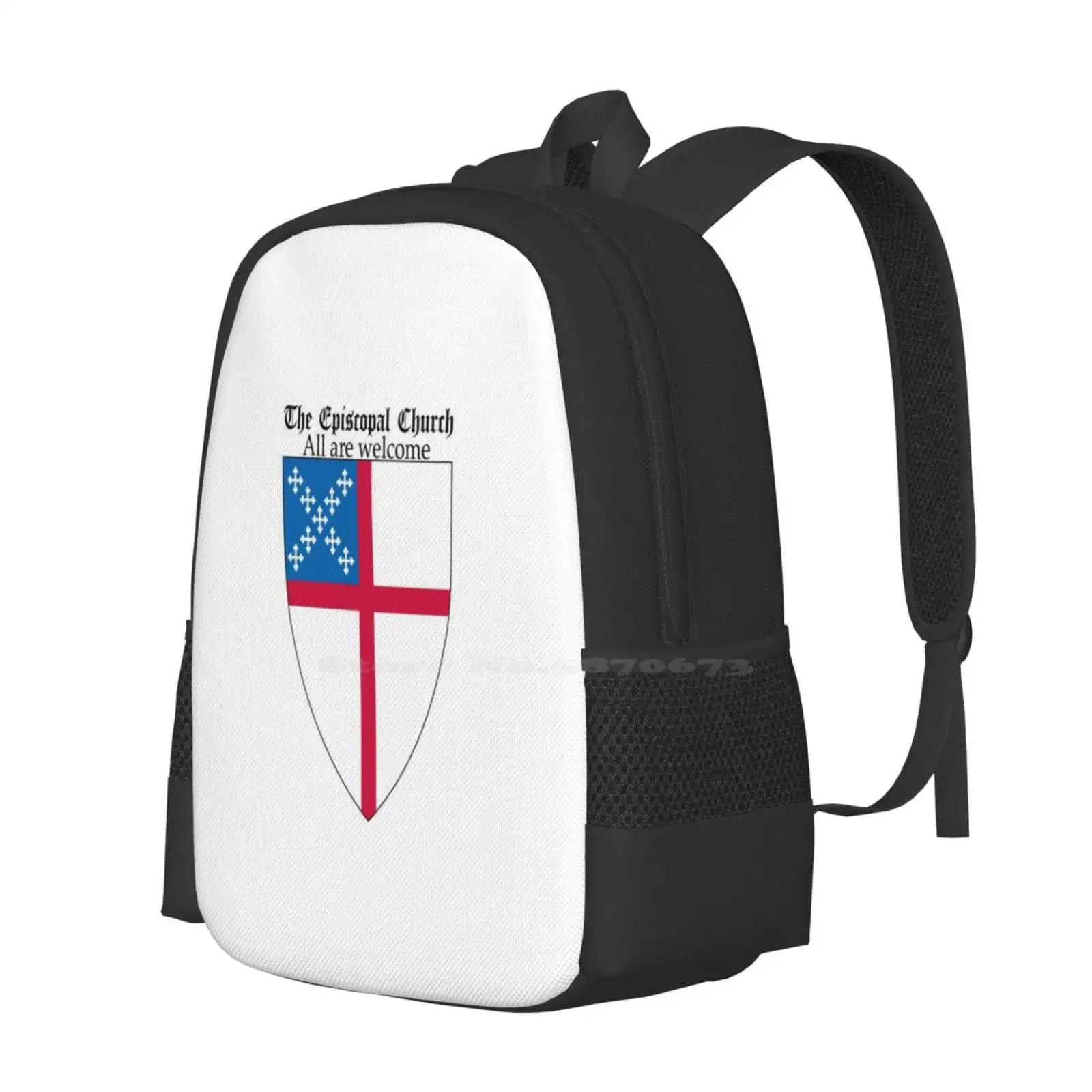درع الكنيسة الأسقفية مع الجميع ترحيب رائجة البيع حقيبة مدرسية على ظهره حقائب الموضة الكنيسة الأسقفية الكاهن فيكار رجال الدين #2