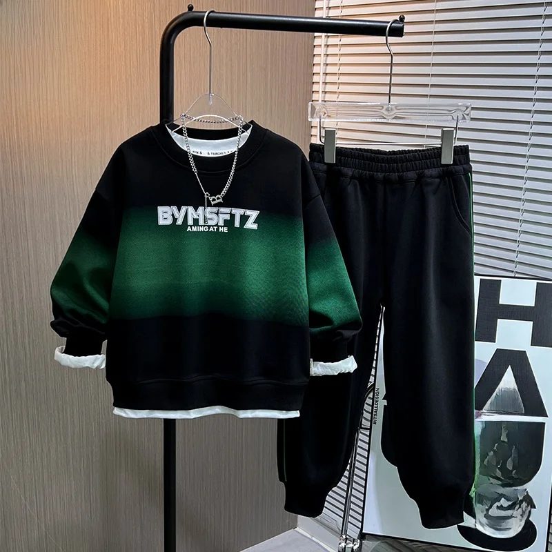 cool-boy-autumn-sweatirt-set-kids-sportswear-trendy-middle-large-children-spring-autumn-korean-sle-cotton-linen-blend