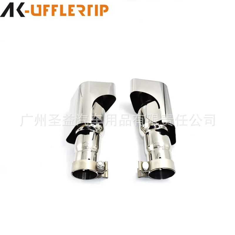 Suitable for Range Rover Sport Petrol Modified Square Tail Nozzle Stainless Steel Square Tail Throat Exhaust Pipe