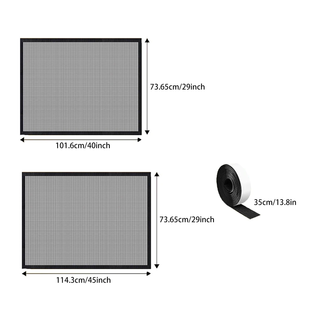 Portes de sécurité en PVC pour cheminées, filet de couverture pour cheminées en brique, vert pour animaux de compagnie durable