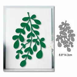 Branch Metal Cutting Dies 2025 New Leaves Scrapbooking Crafts Die Cut For Card Making Molds For Cards Embossing Template