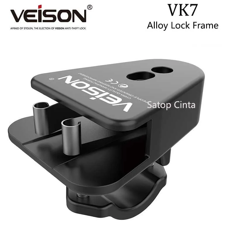 Veison VK1 VK7 Disc Brake Lock Mortorcycle Frame Holder Support Locks Sleeve Anti Theft Lock Bracket Bike Protection Accessory