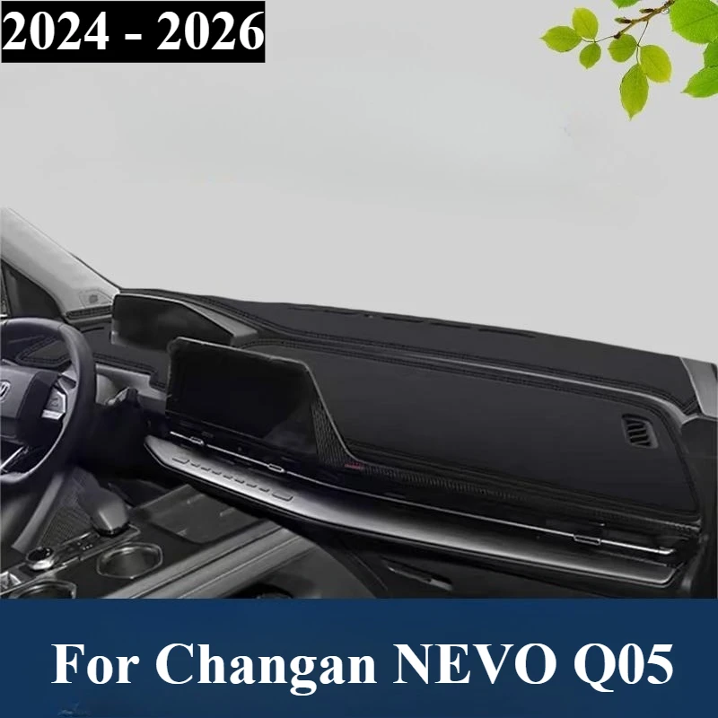 

For Changan NEVO Q05 2024 2025 2026 Car Dashboard Cover Mat Protective Pad For Dash Board Sunshade Carpet Anti-UV Dashmat