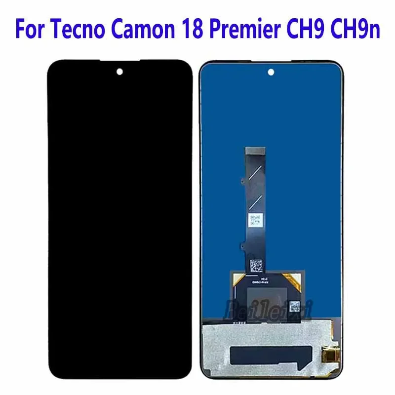 

For Tecno Camon 18 Premier CH9 CH9n LCD Display Touch Screen Digitizer Assembly For Tecno Camon 18 Premier LCD