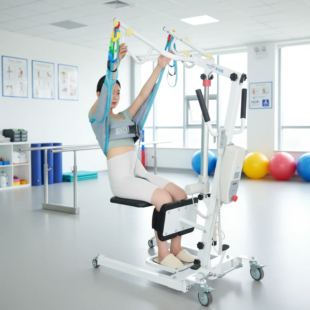 

Самый продаваемый легкий портативный складной электрический подъемник-ходунки для пациентов, медицинское оборудование для физиотерапии и длительного ухода