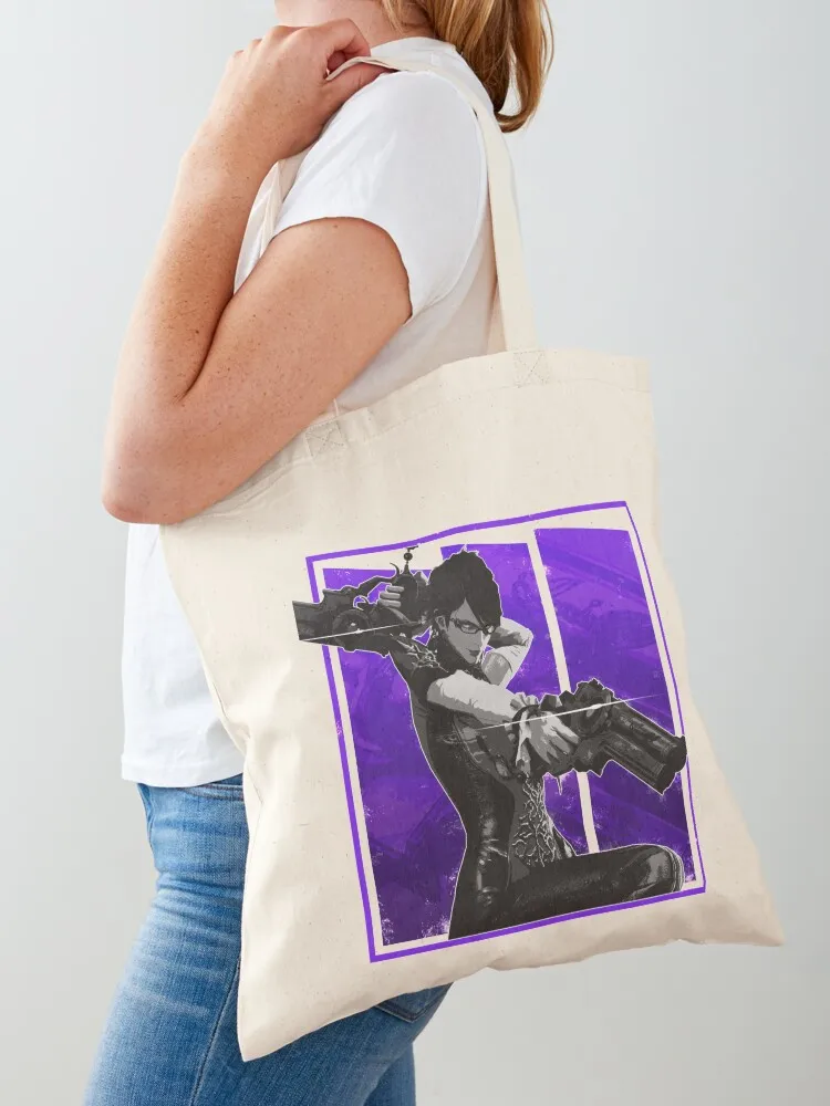 

BAYONETTA-QUEEN Tote Bag tote bags aesthetic reusable shopping bags Women's bags