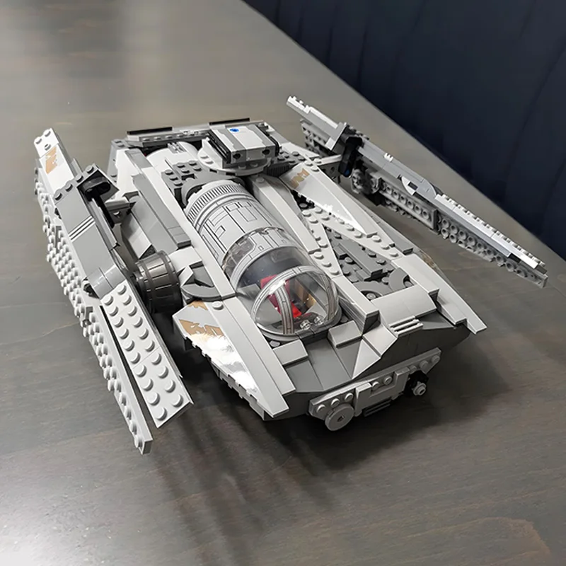 NEUE 597PCS MOC Star Battle Luthen's Fondor Haulcraft Andor Kreative Kinder Ziegel Spielzeug