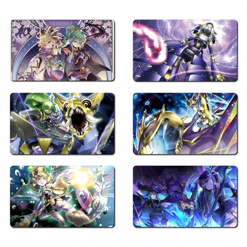 

Yu Gi Oh El Shaddoll Construct Winda Single Table Mat Battle Pad Animation Characters Classics Anime Collection Cards Toy