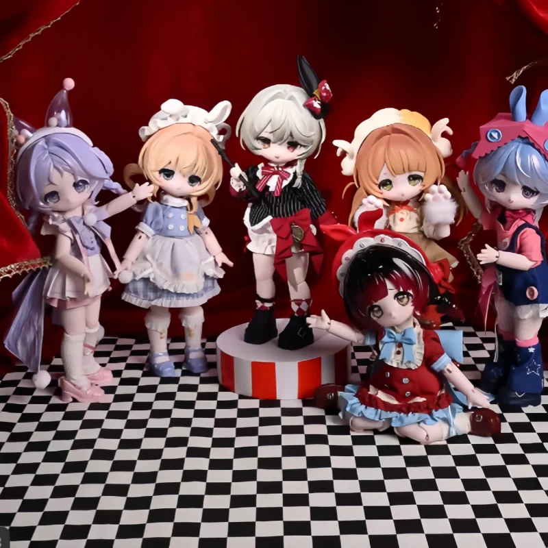 

Come4free Bang Ni Rabbit Dream Box 12 Points Bjd Doll Mobile Doll Dress Up Blind Box Trendy Play Ornament New Product Girl Gifts