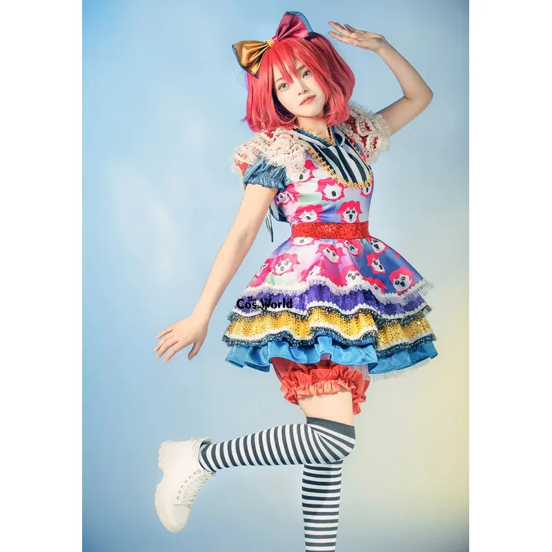 Love Live Sunshine Aqours Kurosawa Ruby AAO Dress Outfit Anime Cosplay Costumes