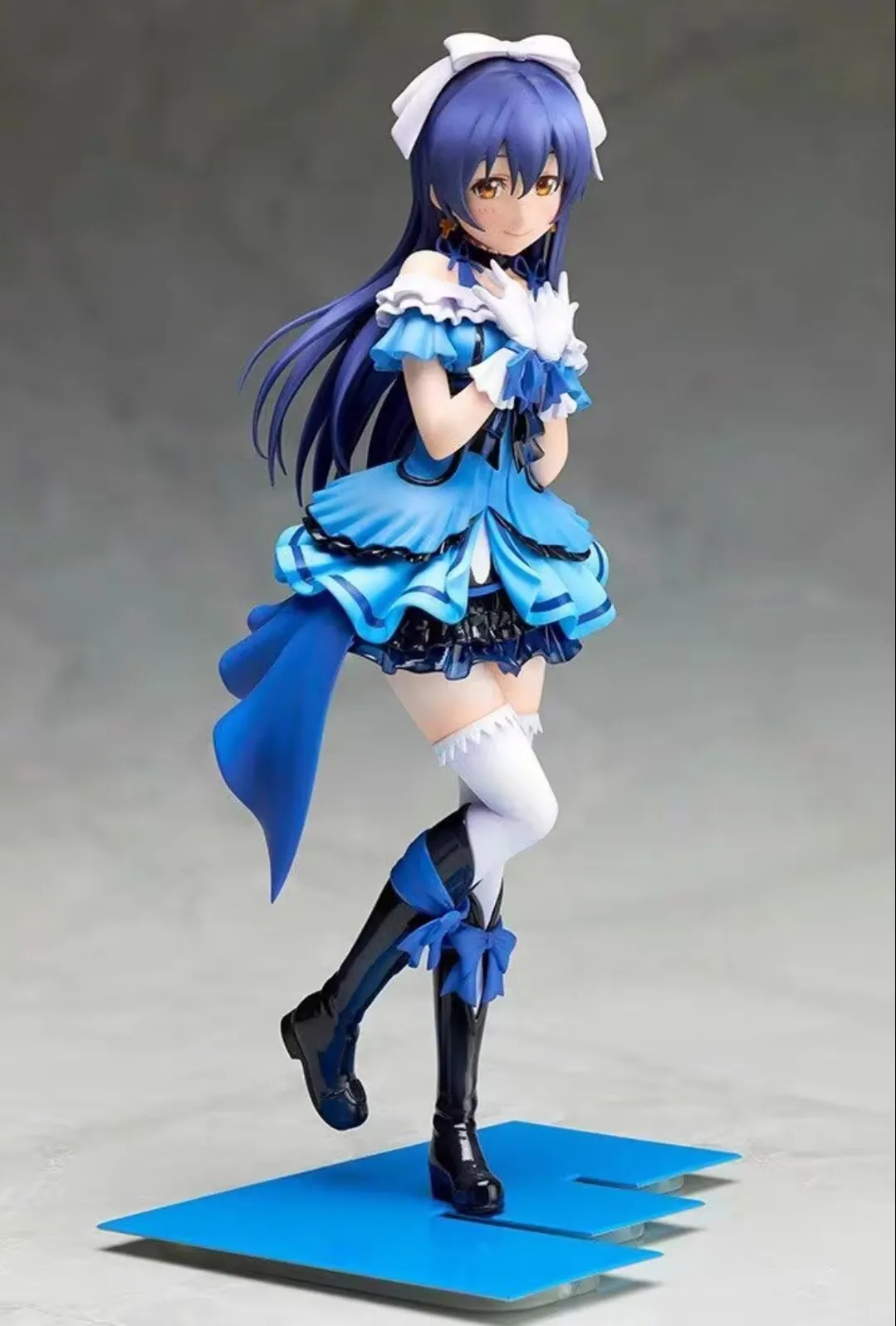

В наличии Оригинальный LoveLive! Коллекционная фигурка аниме-персонажей Superstar Umi Sonoda, Hanayo Koizumi, Eli Ayase, модель-игрушка, кукла