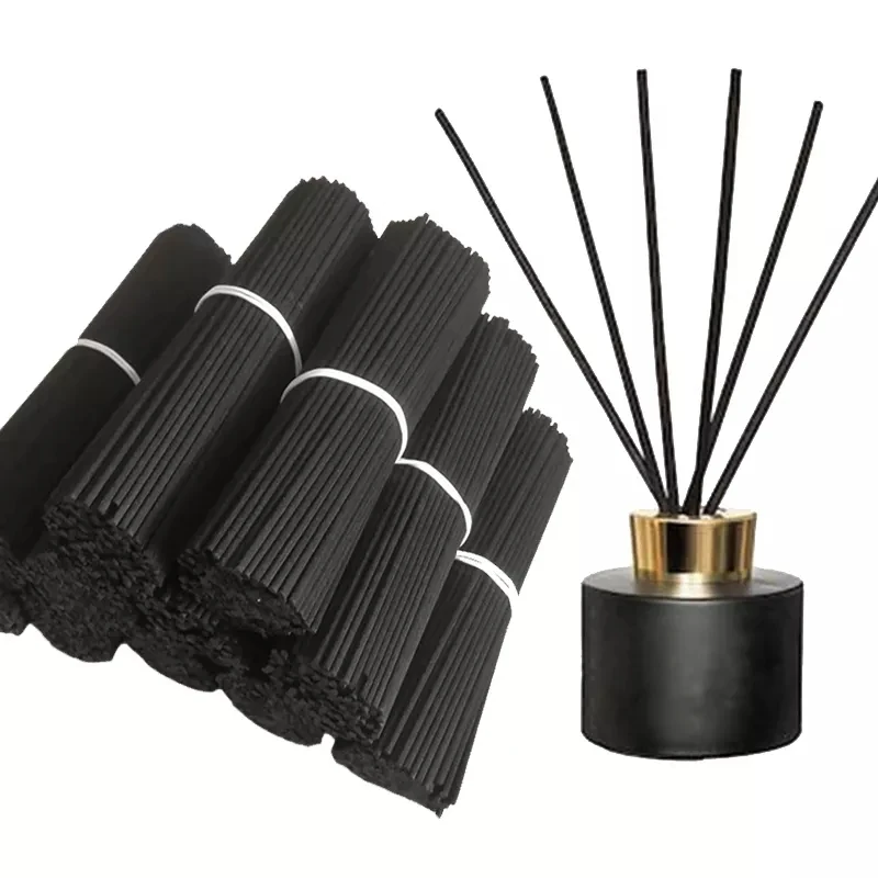 Imagem -06 - Premium Preto Fibra Reed Difusor Substituição Recarga Varas Varas Aromáticas para Volatilização Fragrância 2000 Pcs