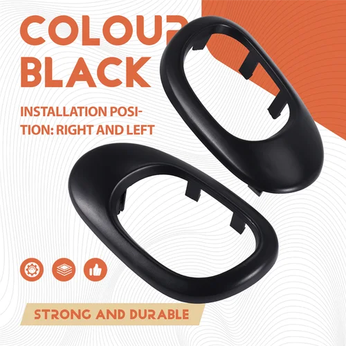 Imagen 2 del producto N29R_Peugeot 206 207, Embellecedor de cubierta de marco de manijas interiores Citroen C2