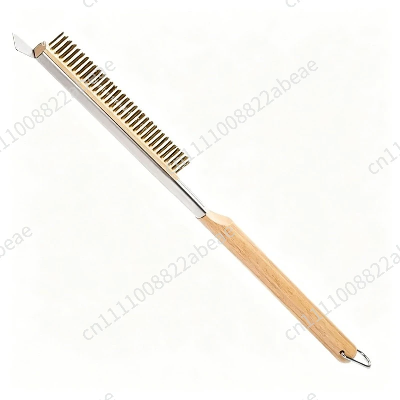 Outdoor Pizza Cleaning Brush Bbq Copper Wire Brush Pizza Oven Steel Wire  Bbq Grill Cleaning