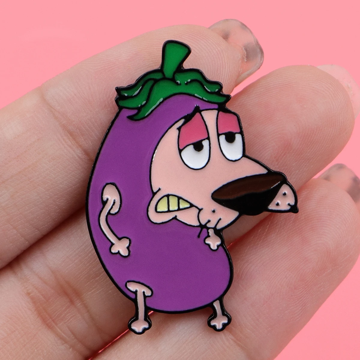 만화 동물 에나멜 핀 배낭에 재미 있은 배지 옷깃 핀 재킷을위한 귀여운 브로치 코스프레 액세서리 어린이 선물 완구