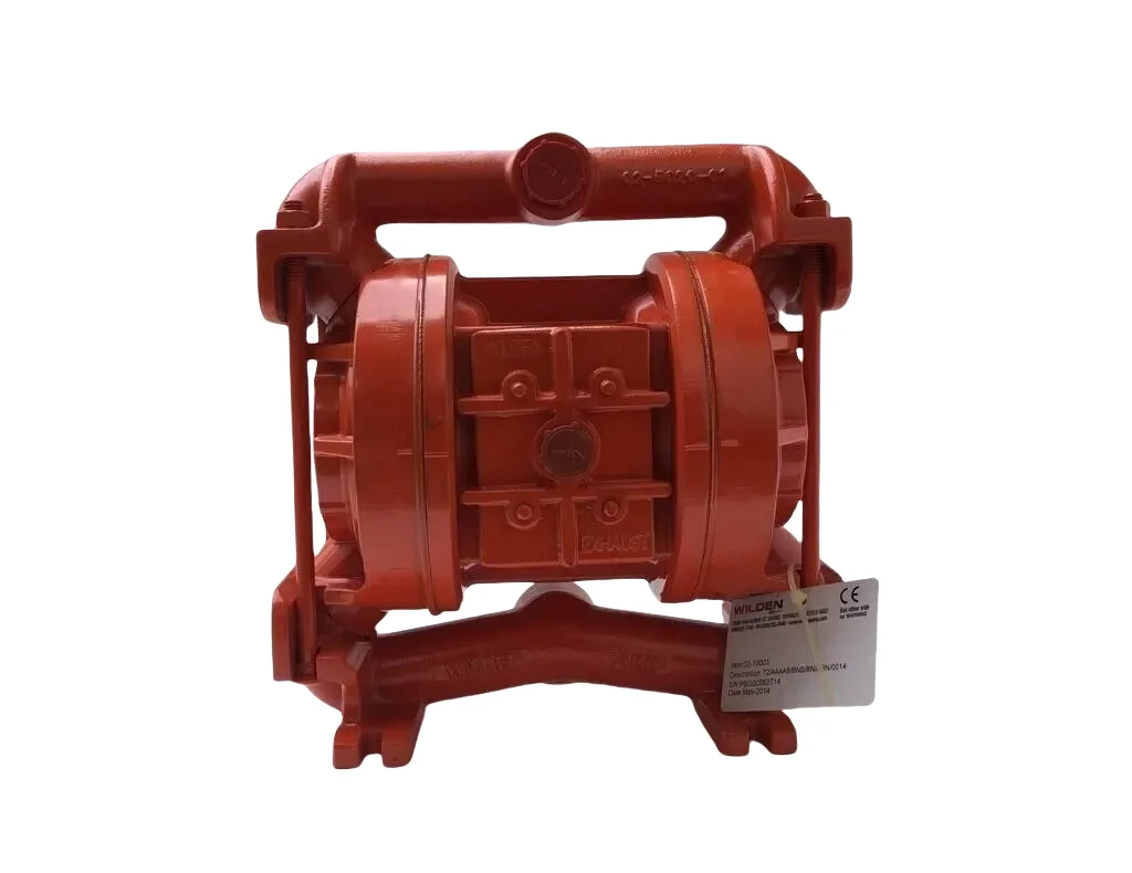 Bomba pneumática de diafragma duplo TLF WILDEN T2/AAA/BNS/BN/N/0014 TURBO-FLO PUMP
