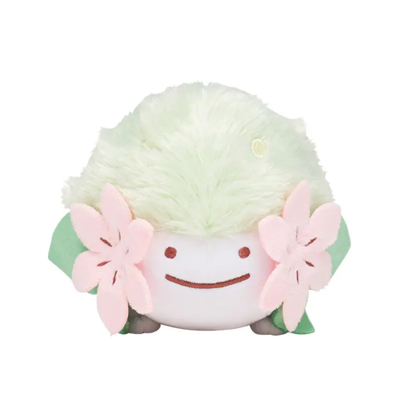 

Pokémon Ditto Transform Series Plush Toys & Keychains: Shaymin, Raichu, Alolan Vulpix & Gloom - Birthday Gifts