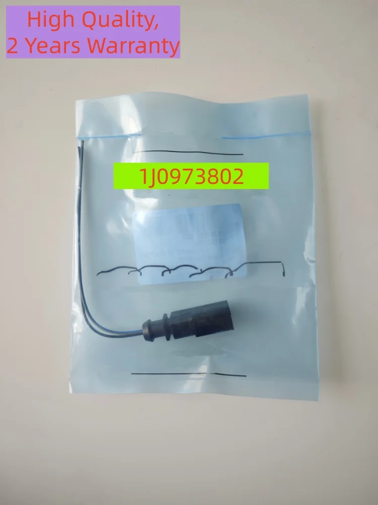 Genuine OEM 2 Pin 1.5mm Auto Temp Deflation Valve Waterproof Connectors Wire Harness Plug 1J0973802 For VW Golf  AUDI SKODA