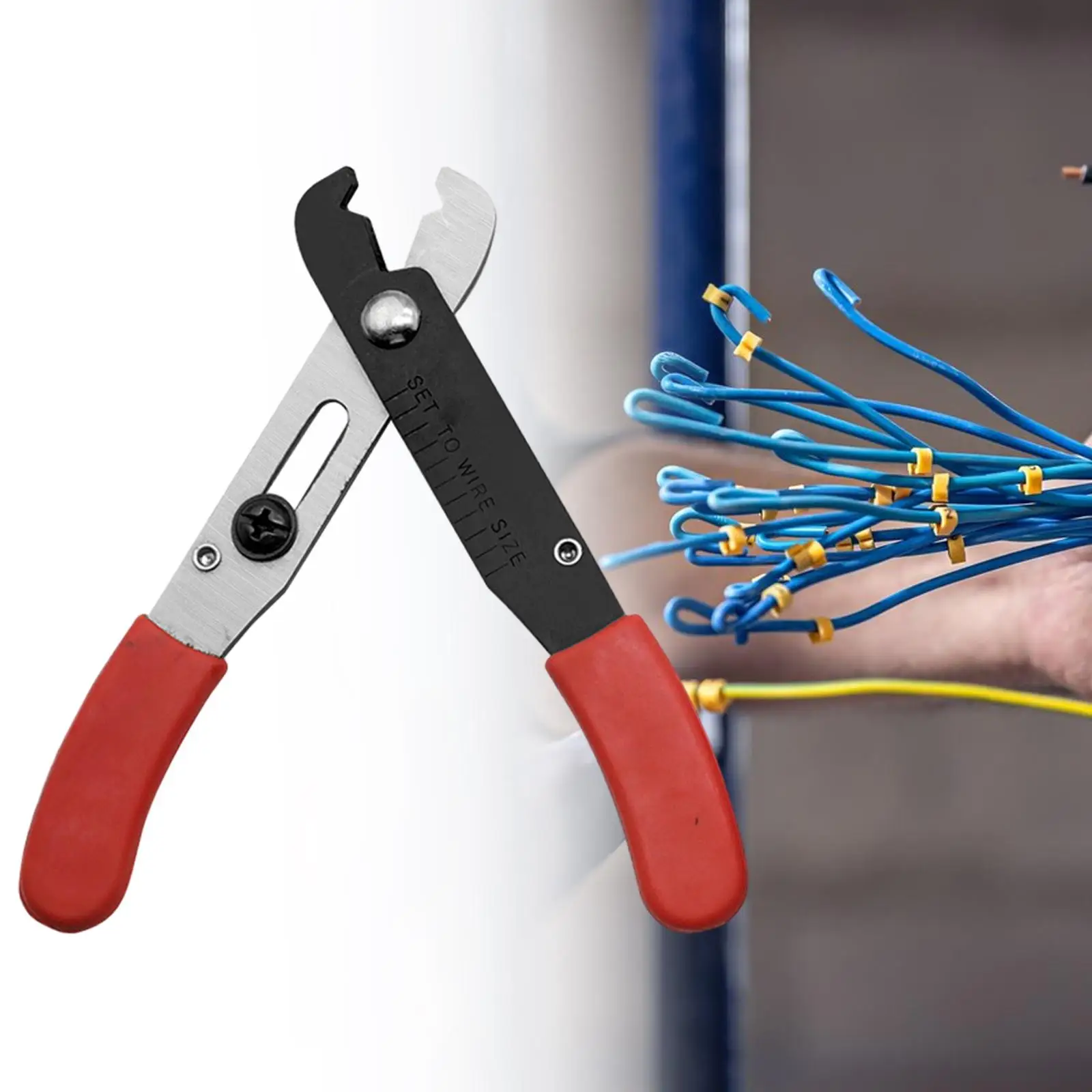 Wire Stripper Tool Multifunctional Scissors Wire Plier Tool for Stripping