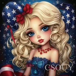 100% Fairy Dust Square Drill Crystal Full Diy Diamond Painting Cross Stitch Japen Grils AB 5D Embroidery Mosaic Decor Needlework