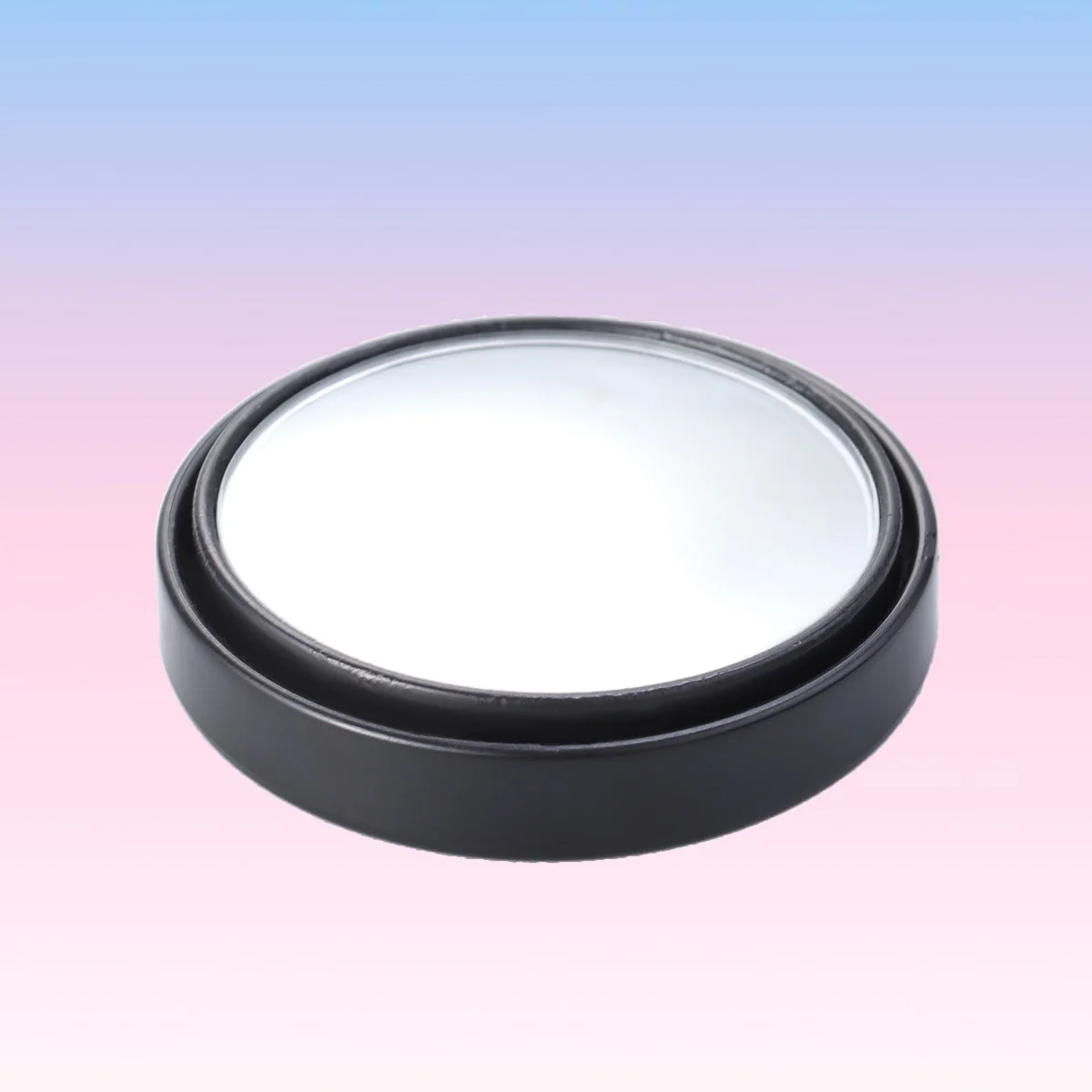 مرآة النقطة العمياء للسيارة بزاوية واسعة 360 درجة، سطح منحني، محسن الرؤية الجانبية التلقائي، سهل التركيب، ملحقات الرؤية الخلفية مناسبة عالمية باللون الأسود #3