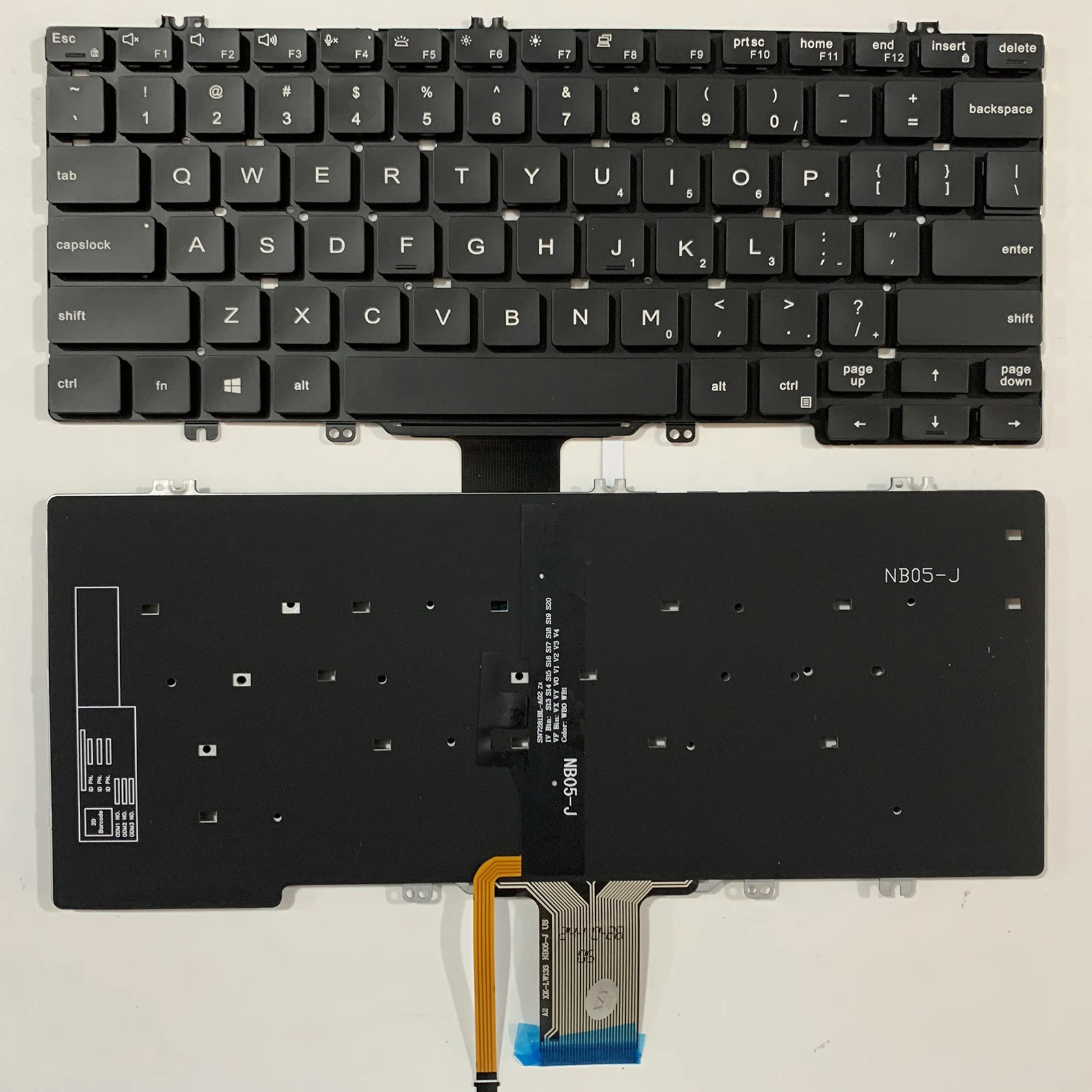 

Американская клавиатура для ноутбука DELL Latitude E7300 E5300 7300 0J0JR4 J0JR4