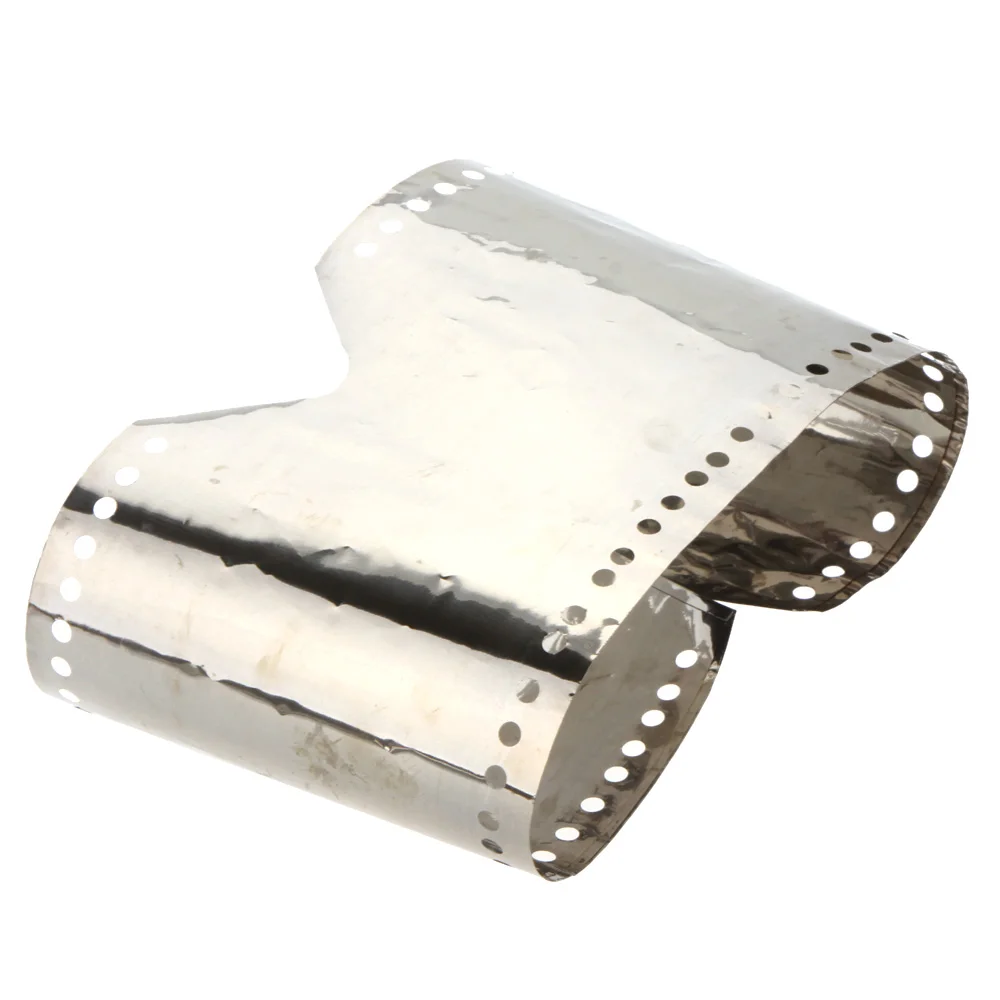 Outdoor Camping Stove Wind Shield Screen Ultralight Ultra-thin Titanium Height 15cm 19cm Windproof Plate Alcohol Wind Shield