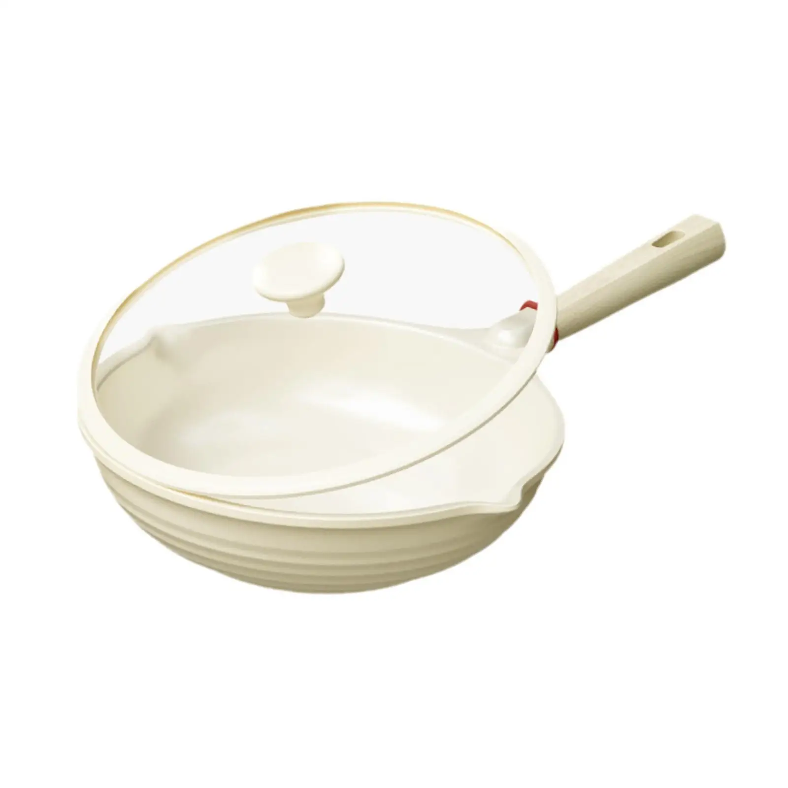 

Frying Pan Easily to Clean Lightweight Multipurpose 11.02inch Nonstick Wok