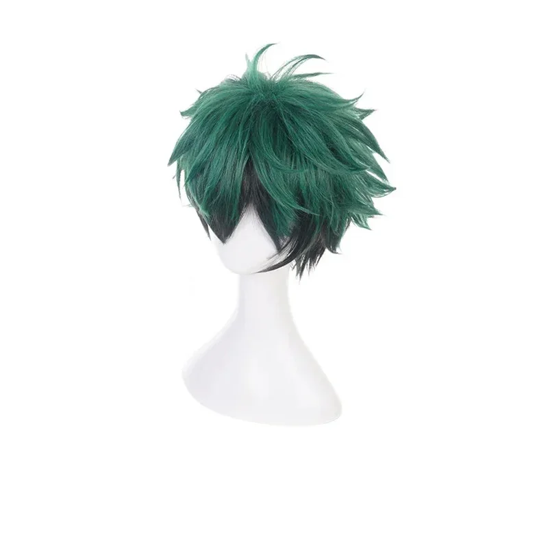 شعر مستعار أنيمي لـ Green Cosplay Wigk؛ 3,c'5.b;8'