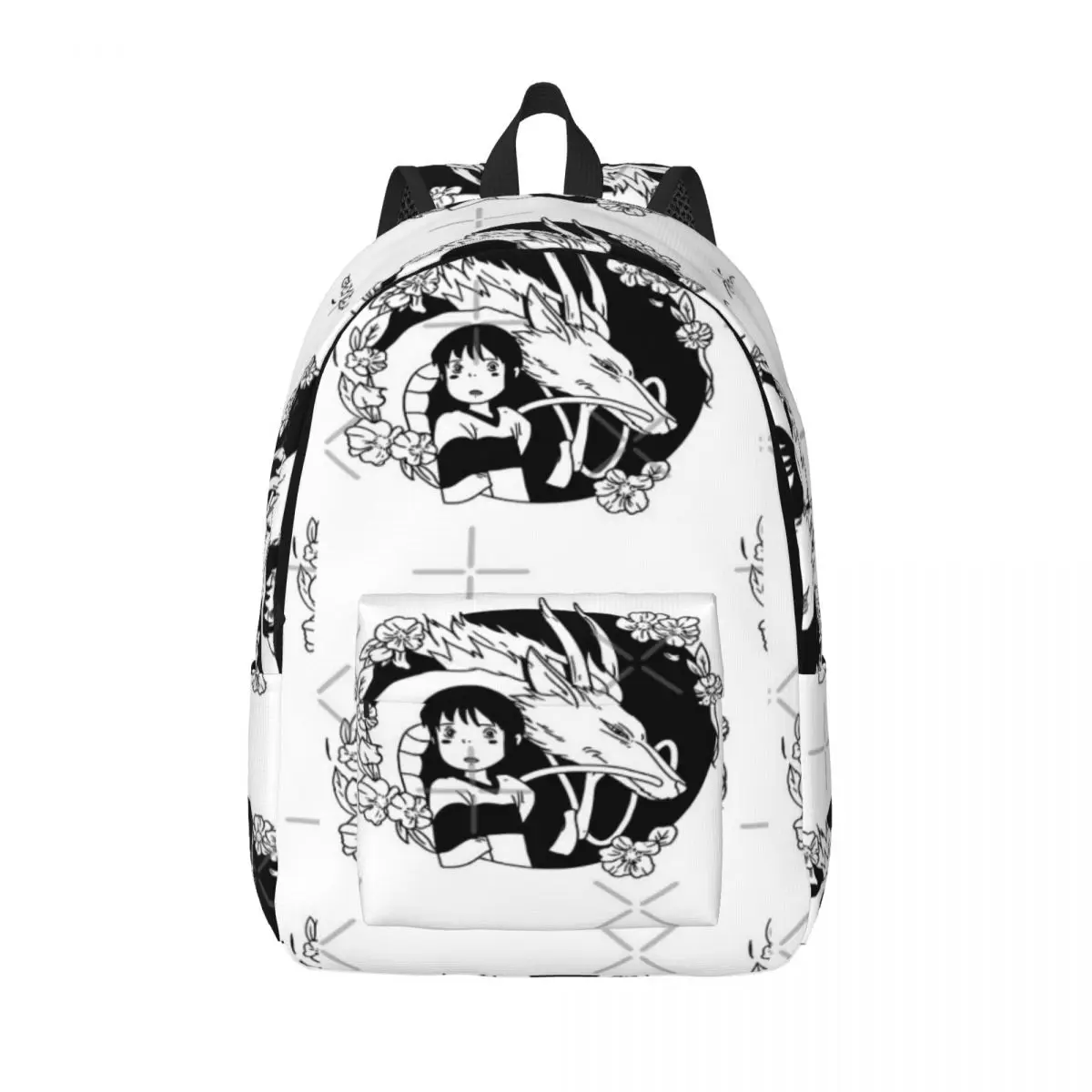

Anime Dragon Simple and Stylish Backpack Canvas Backpack Backpacks for women