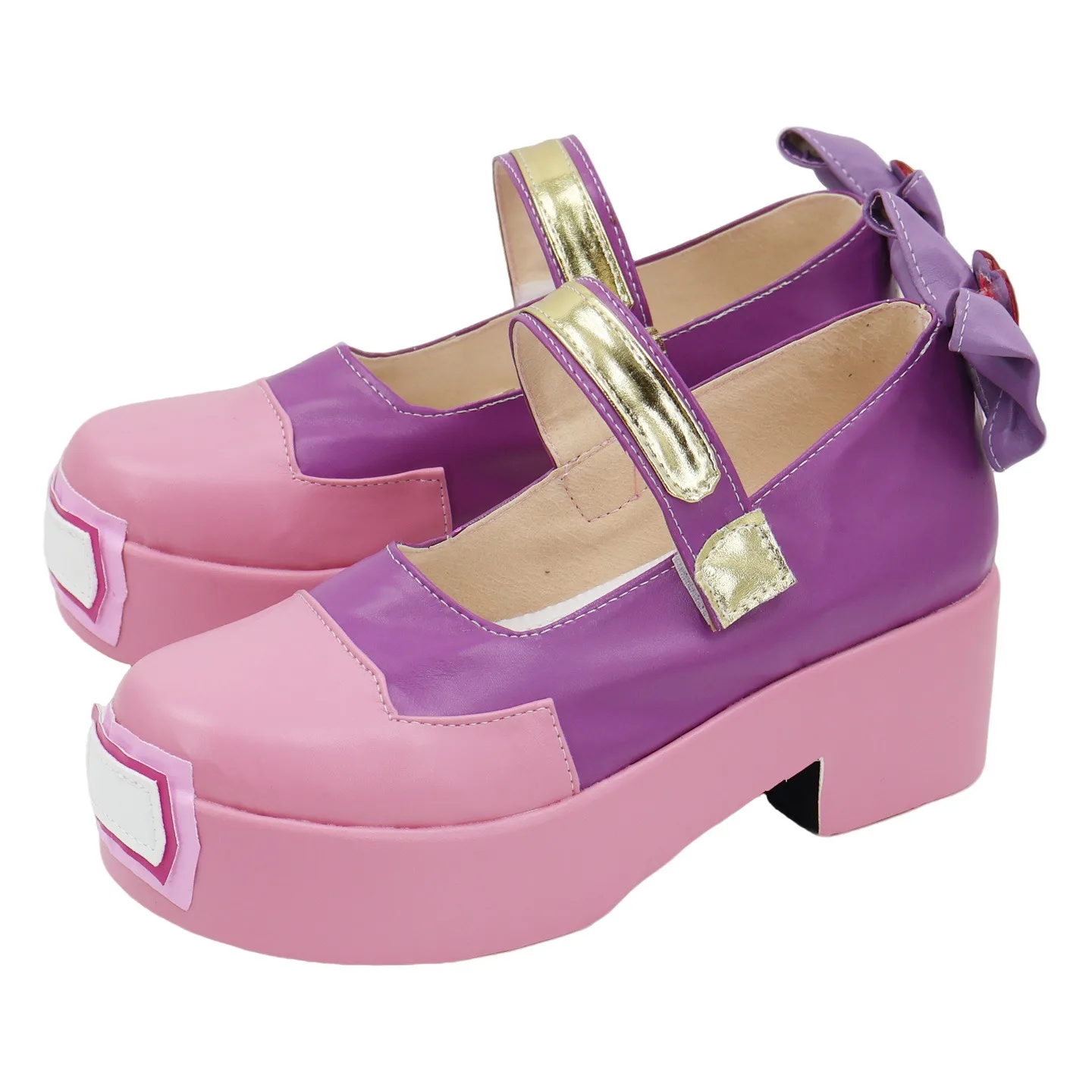 OW Kiriko Cosplay Shoes Game Accessories Cosplay Props PU Leather Shoes Halloween Carnival Boots Custom Made