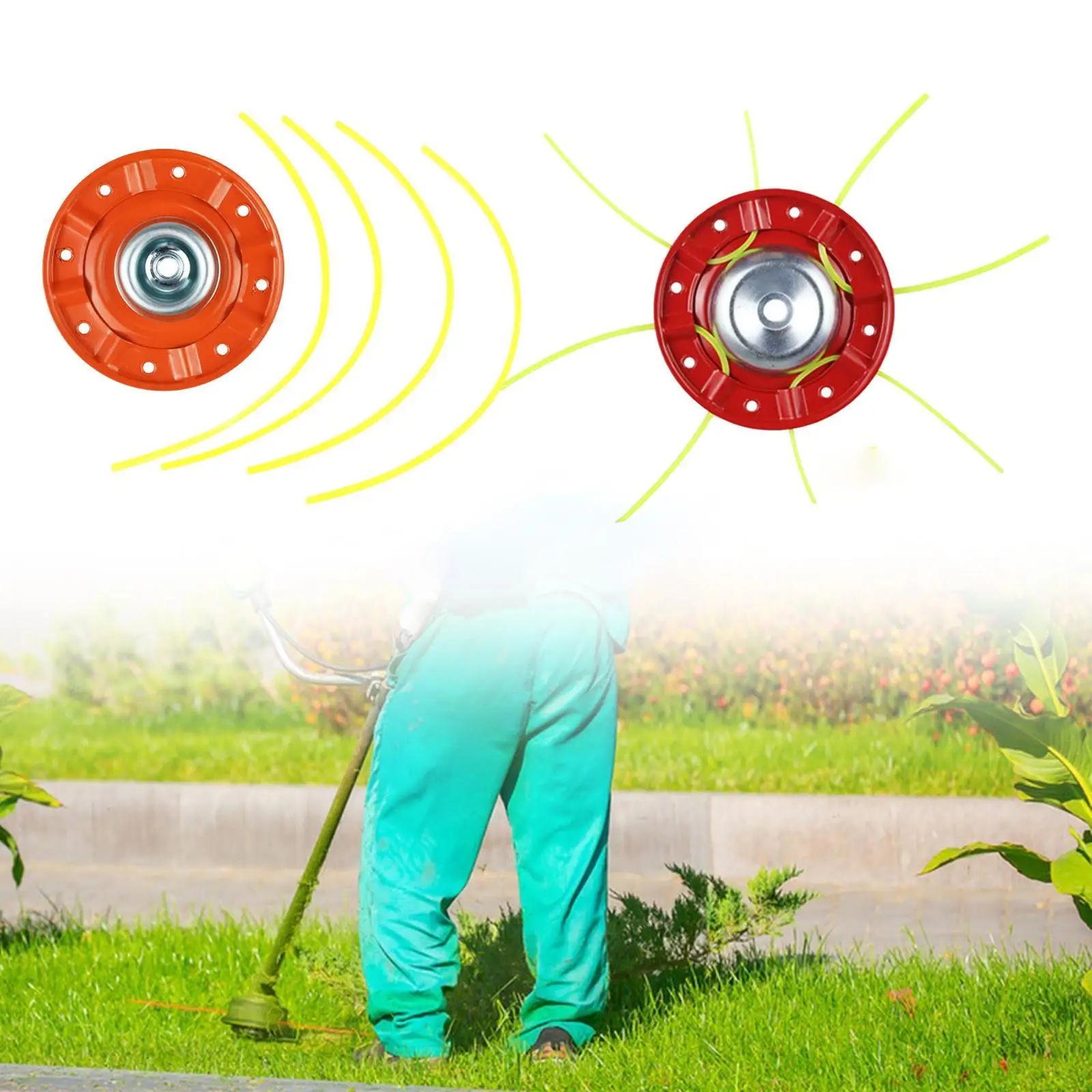 

Brush Cutter Head Accessories High Performance Multifunctional Easy Installation Sturdy Professional Attachment