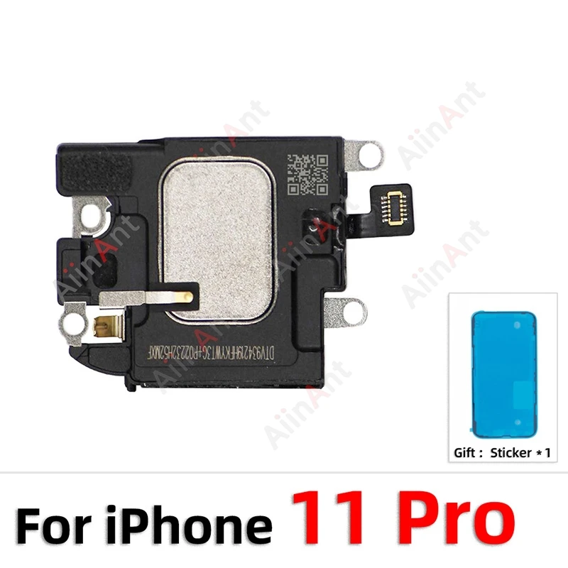 ملصق مضاد للمياه + فليكس لهاتف آيفون 11 Pro X Xr Xs Max 6 6s 7 8 Plus SE أسفل مكبر الصوت الطنان قارع الأجراس بصوت عال كابل مرن #6