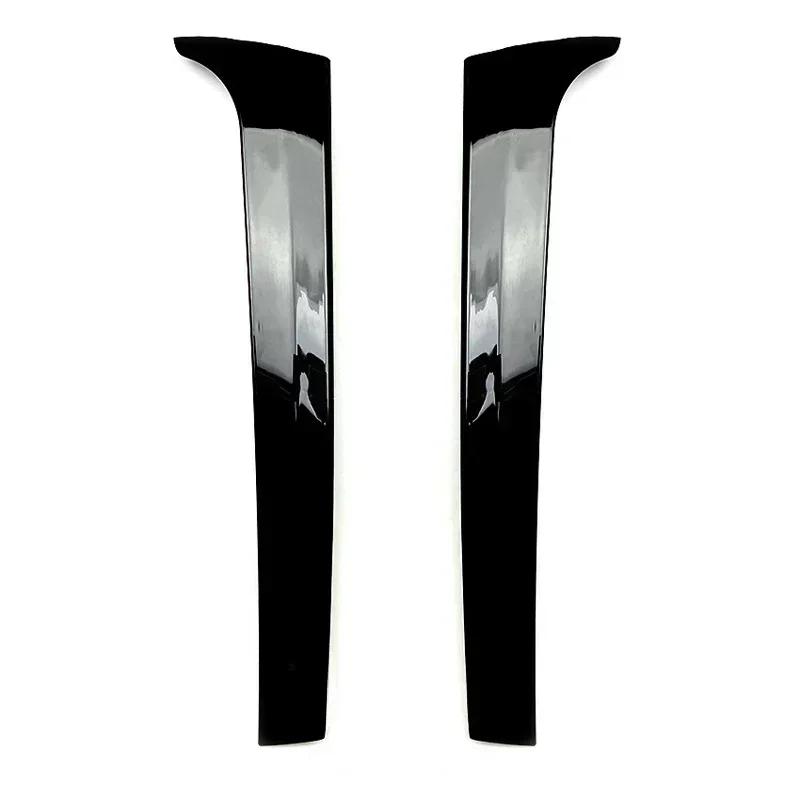 1 Pair Glossy Black Rear Window Side Spoiler For Volkswagen VW Touareg 2011-2017 Rear Trunk Window Tail Wing Bodykit Accessories