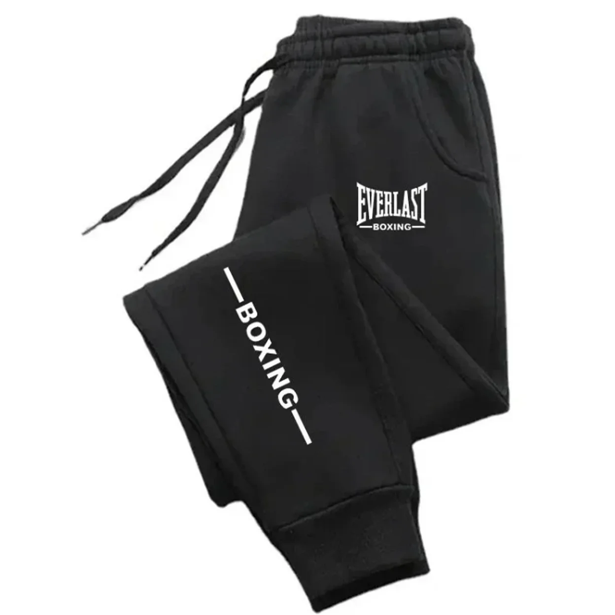 

2025 Autumn/Winter EVERLAST Printed Running Pants Men's Sports Pants Running Pants Fleece Sports Pants Women's Winter Pants