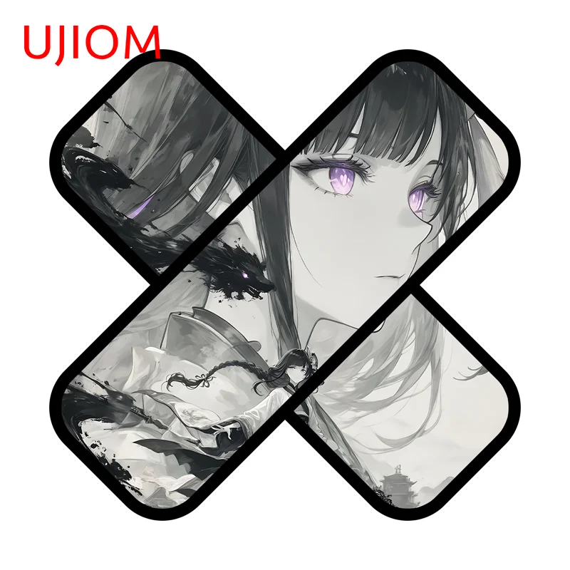 UJIOM Creative Genshin Impact Band Character Wall Sticker Personality Amusing Unique Decal High Quality Adhesive Wallpaper