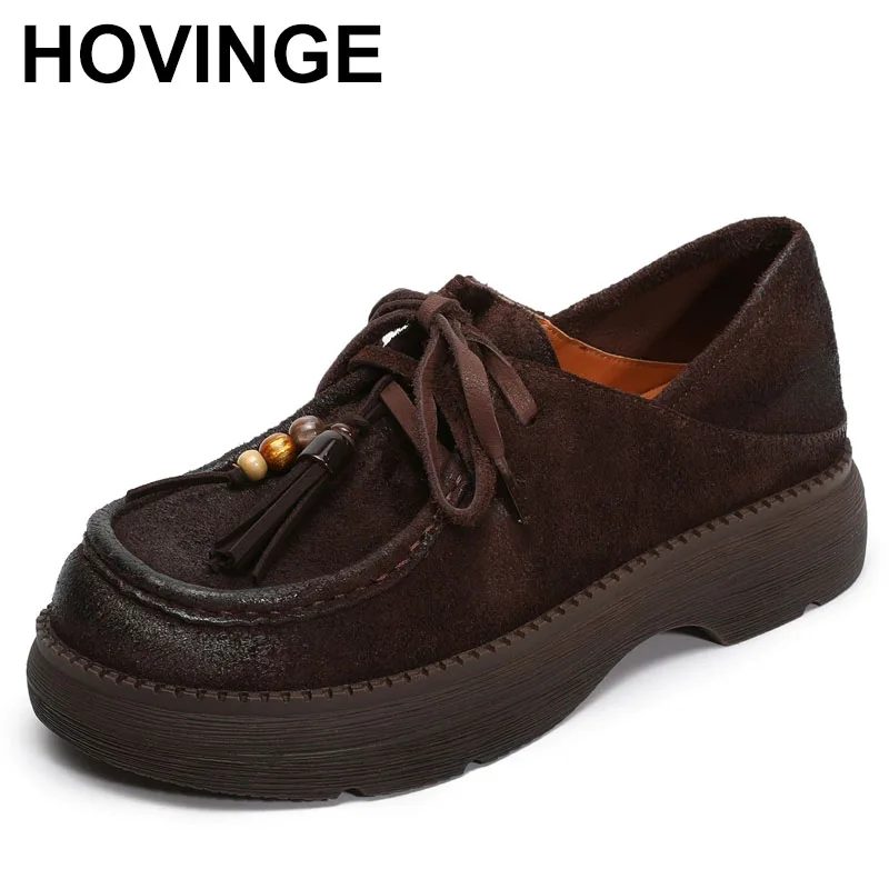 

Premium Reverse Cowhide Full Real Leather Women's Sneakers Travel Shoes Thick Sole Elevator Shoes Casual Trendy