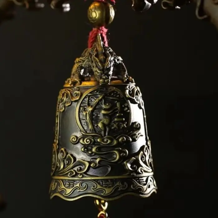 

Tianshicai Lin восстановлен большой дворец Шанцин Бог колокольчик кулон орнамент аксессуары ниша модный ретро старый уникальный