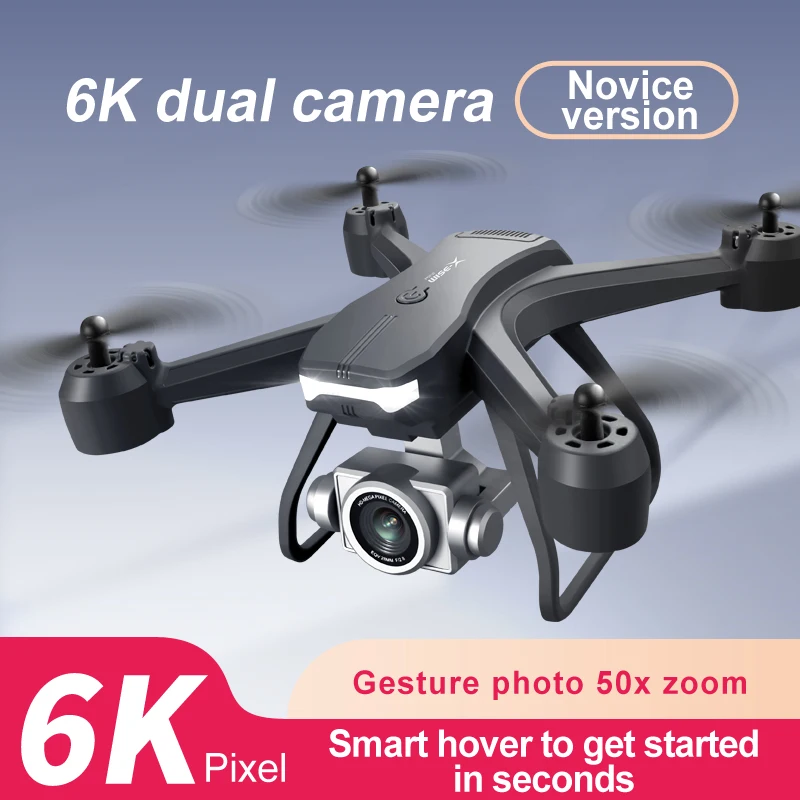 V14 Drone 4K HD Dual Camera Professional Wide Angle 1080P WiFi FPV Drone Dual Camera Height Keep Quadcopter Helicopter Kids Toy