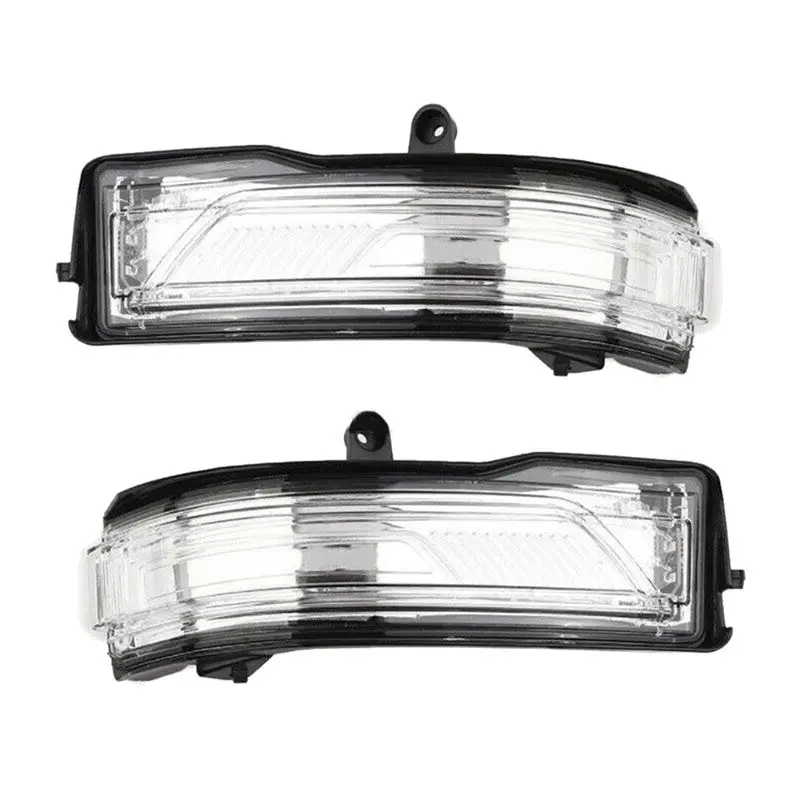 Superior-1Pair LED Rearview Mirror Turn Signals 68402097AA 68402096AA For Dodge Ram 1500 19-22 Wing Mirror Side Indicator Light