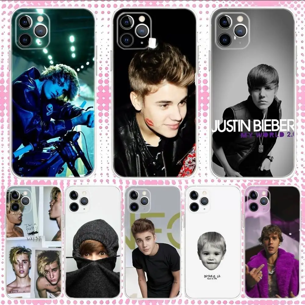 

J-Justin Bieber Purpose Phone Case For iPhone 17,16,15,14,13,12,11,Pro,Max,Plus,Air,X,XS,XR,SE,Mini Transparent Silicone Soft