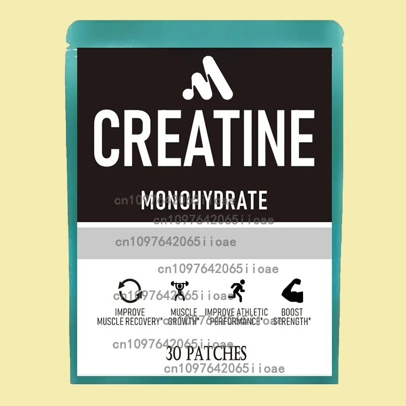 

30 пластырей Креатин Моногидрат Трансмические пластыри — поддержка мышц, сотовая энергия и когнитивная функция