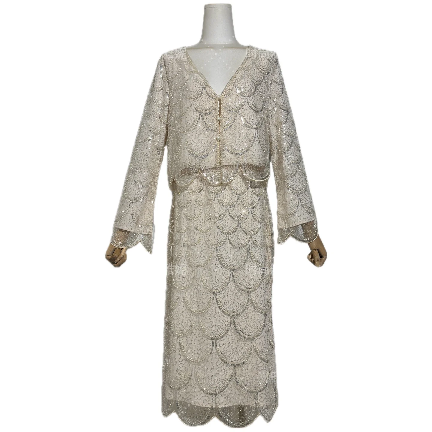 Cardigan da donna alla moda in similpelle con paillettes, vestibilità ampia, per performance sul palco, giacca corta autunnale 2025