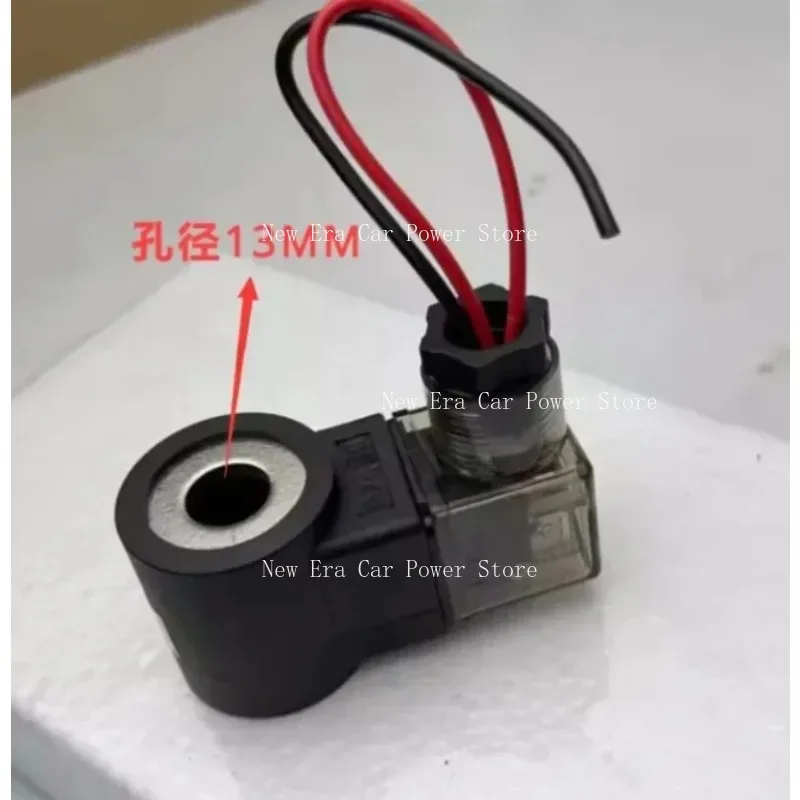 1PC Suitable for Excavator Quick Change Connector Hydraulic Solenoid Valve 12V and 24V