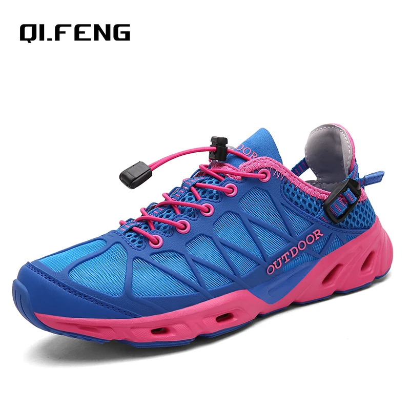 39-45 Men's Women's Outdoor Hiking Footwear Couple's River Tracing Water Wading Speed Drying Shoes Summer Casual Sports Shoes