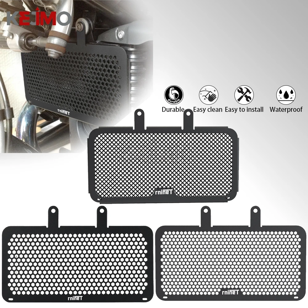 

For BMW RNINET R NINET R nine T R9T 2014-2023 Motorcycle Radiator Grille Guard Cover 2022 2021 2020 Oil Cooler Protection Cover